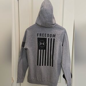 Under Armour Men's Freedom Gray Hoodie